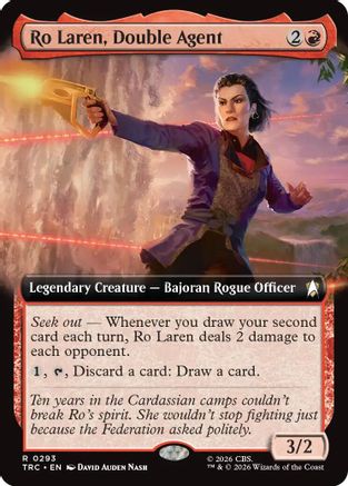 Ro Laren, Double Agent (Extended Art)  (TRC-293) - [Commander: Star Trek]