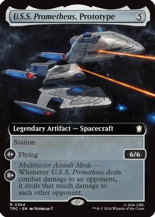 U.S.S. Prometheus, Prototype (Extended Art)  (TRC-364) - [Commander: Star Trek]
