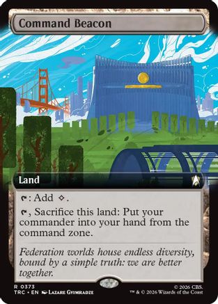 Command Beacon (Extended Art)  (TRC-373) - [Commander: Star Trek]
