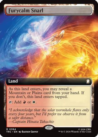 Furycalm Snarl (Extended Art)  (TRC-384) - [Commander: Star Trek]