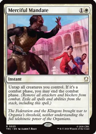 Merciful Mandate  (TRC-025) - [Commander: Star Trek]