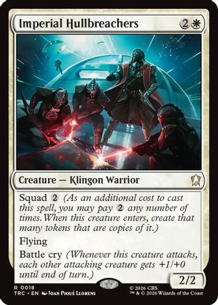 Imperial Hullbreachers (Surge Foil)  [Foil]  (TRC-018) - [Commander: Star Trek]