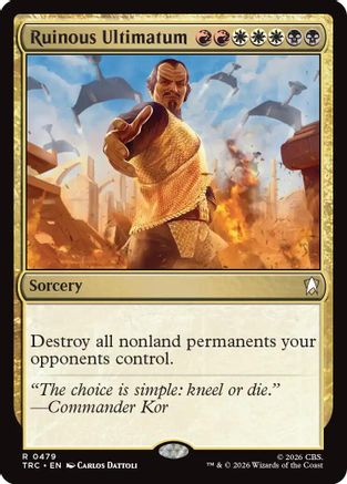 Ruinous Ultimatum  (TRC-479) - [Commander: Star Trek]