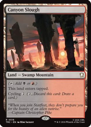 Canyon Slough  (TRC-516) - [Commander: Star Trek]