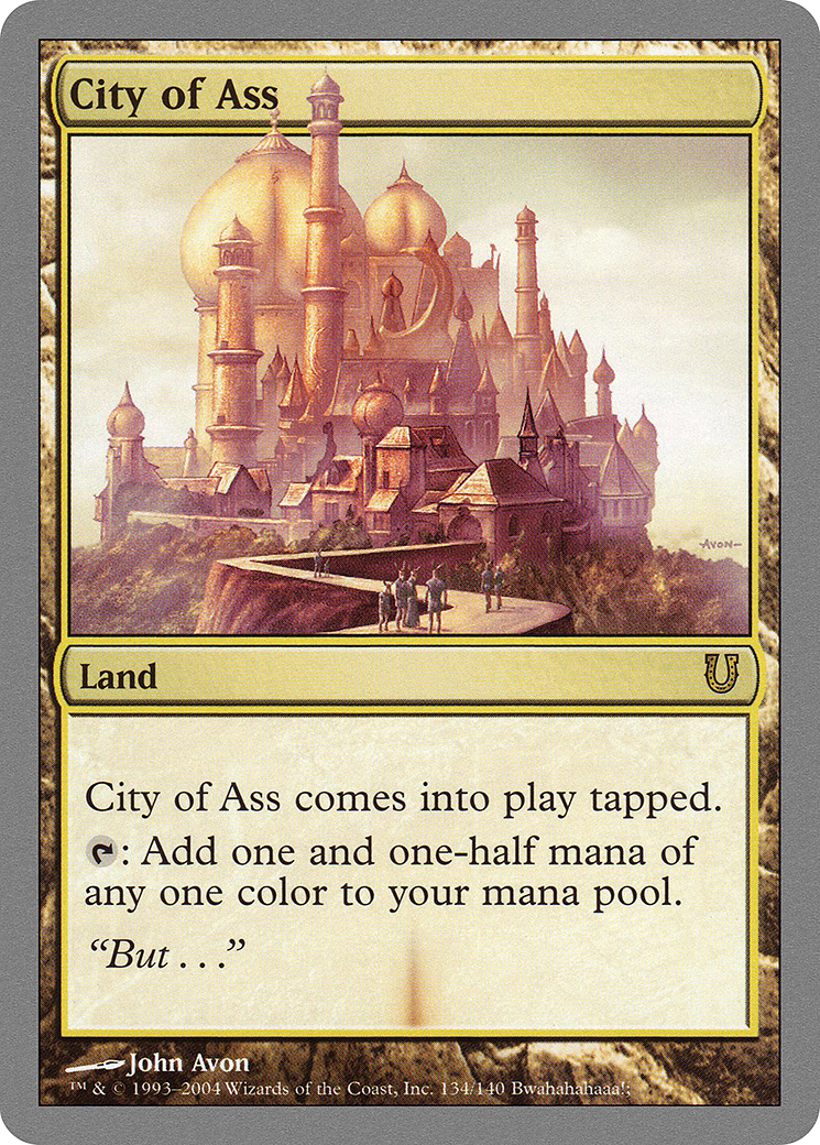 City of Ass [Unhinged] - Trinity Hobby