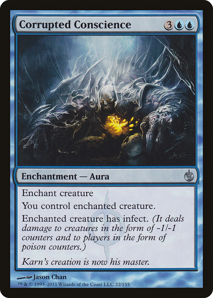 Corrupted Conscience [Mirrodin Besieged] - Trinity Hobby