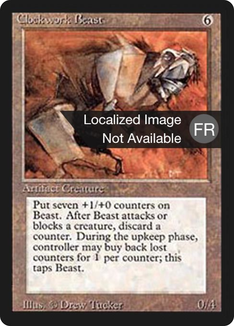 Clockwork Beast [Foreign Black Border] - Trinity Hobby