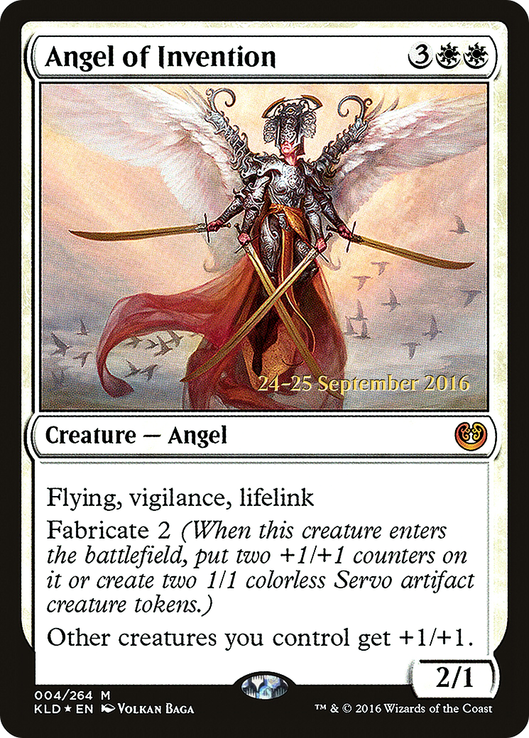 Angel of Invention [Kaladesh Prerelease Promos] - Trinity Hobby