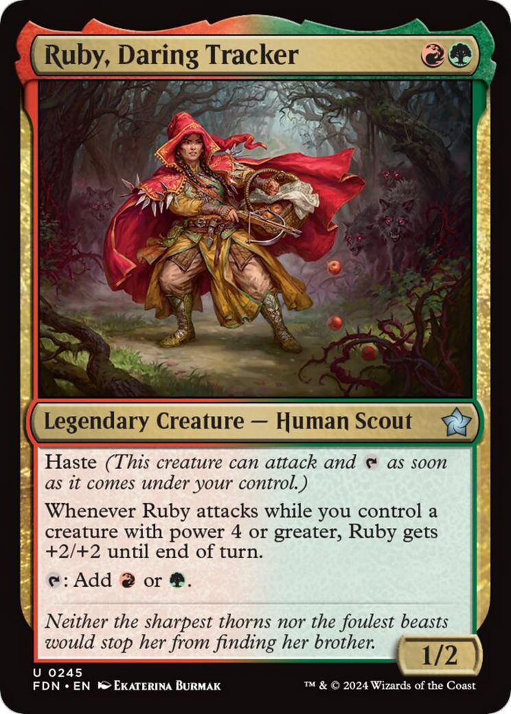 Ruby, Daring Tracker [Foundations] - Trinity Hobby