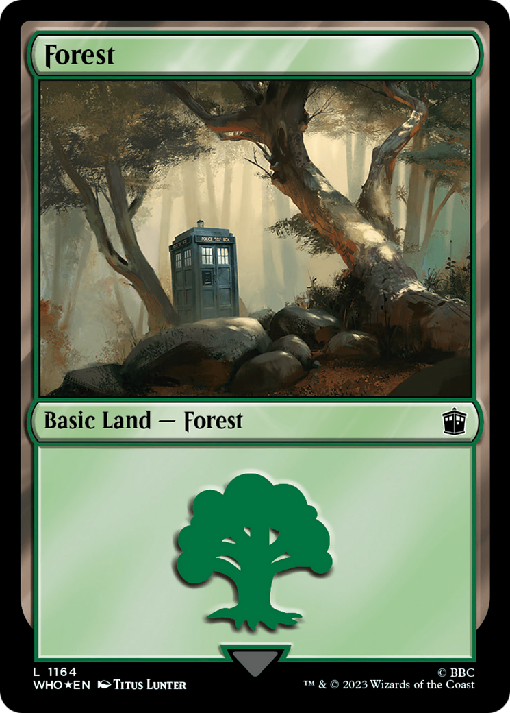 Forest (1164) (Surge Foil) [Doctor Who] - Trinity Hobby
