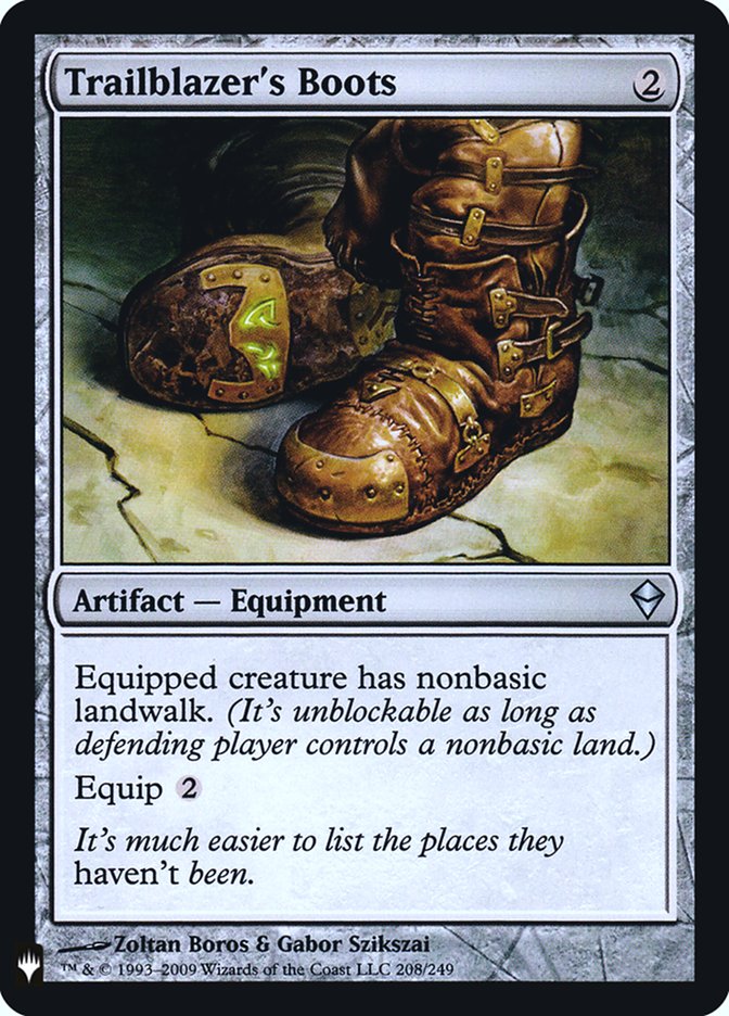 Trailblazer's Boots [Mystery Booster] - Trinity Hobby