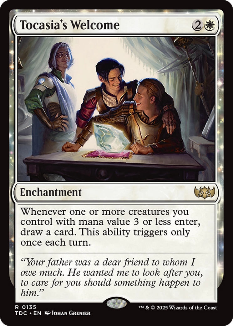Tocasia's Welcome [Tarkir: Dragonstorm Commander] - Trinity Hobby