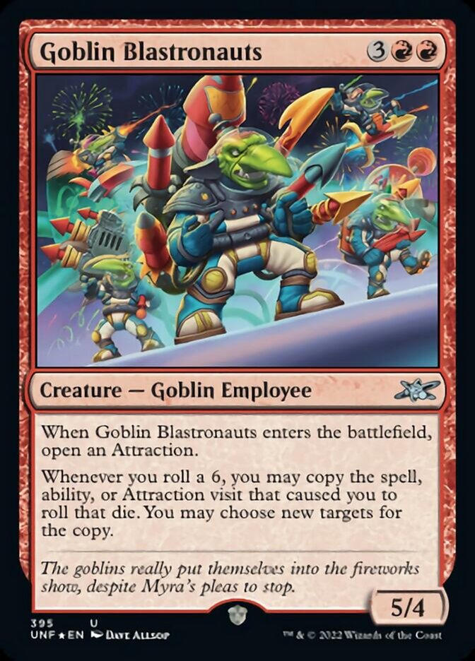 Goblin Blastronauts (Galaxy Foil) [Unfinity] - Trinity Hobby