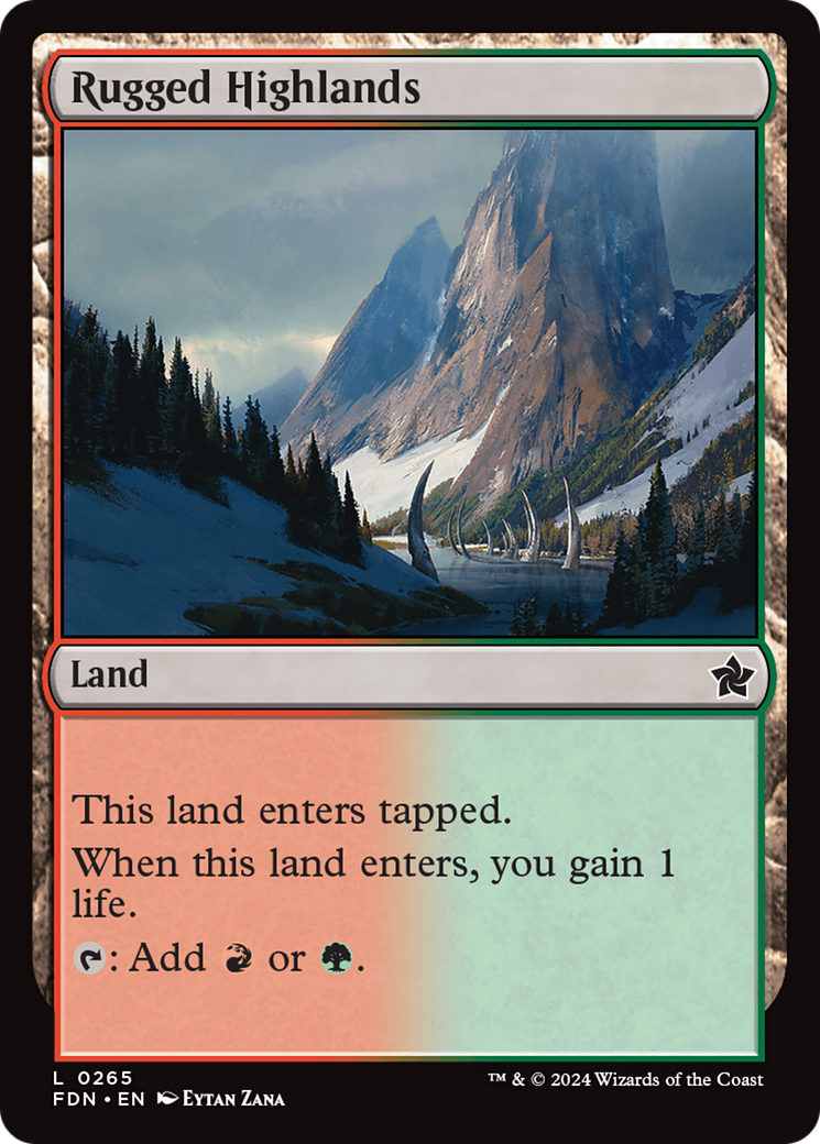 Rugged Highlands [Foundations] - Trinity Hobby