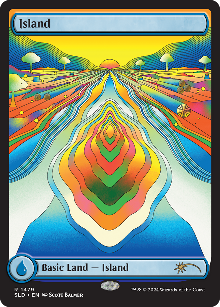 Island  [Foil]  (SLD-1479) - [Secret Lair Drop] - Trinity Hobby