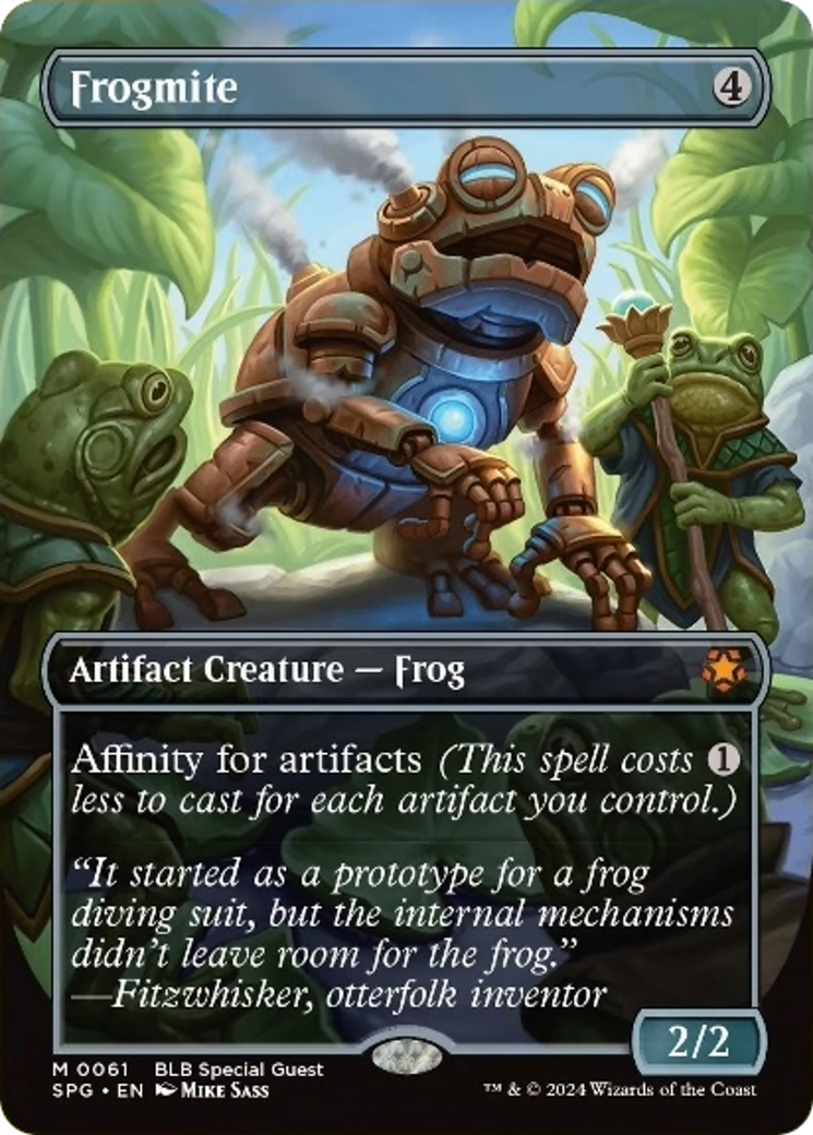 Frogmite (Borderless) [Bloomburrow Special Guests] - Trinity Hobby