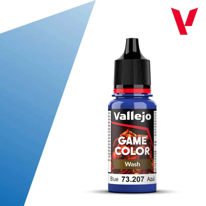 GAME WASH 207 : BLUE WASH (17ml) - Trinity Hobby