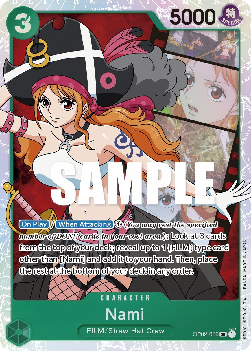 Nami (OP02-036) - [Paramount War] Foil - Trinity Hobby