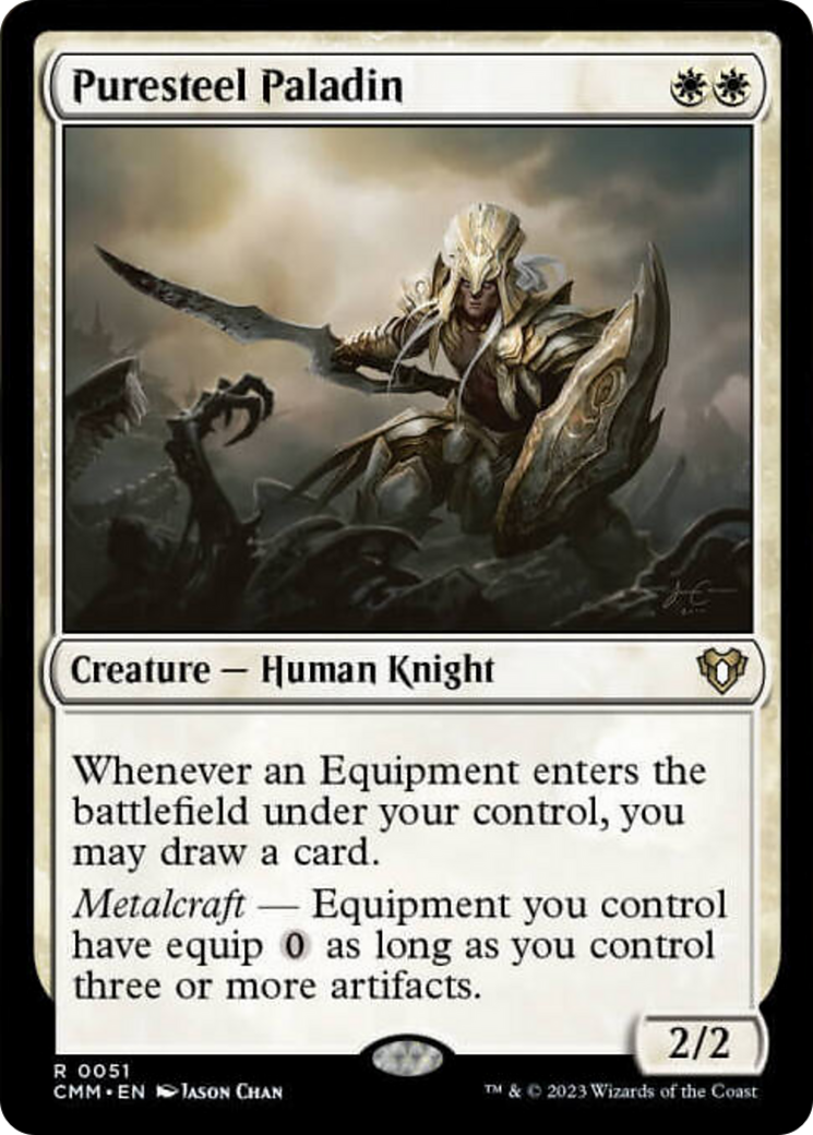 Puresteel Paladin [Commander Masters] - Trinity Hobby