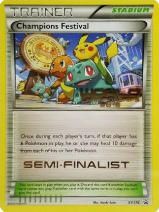Champions Festival (XY176) (2016 Semi-Finalist) [XY: Black Star Promos] - Trinity Hobby