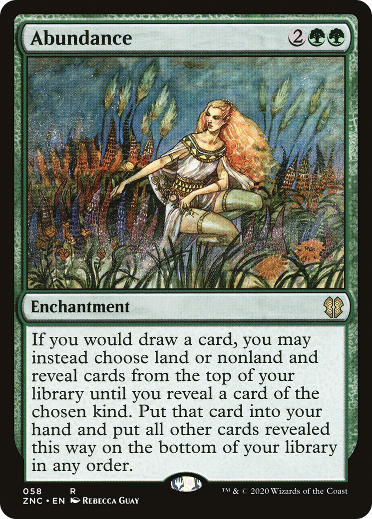 Abundance [Zendikar Rising Commander] - Trinity Hobby