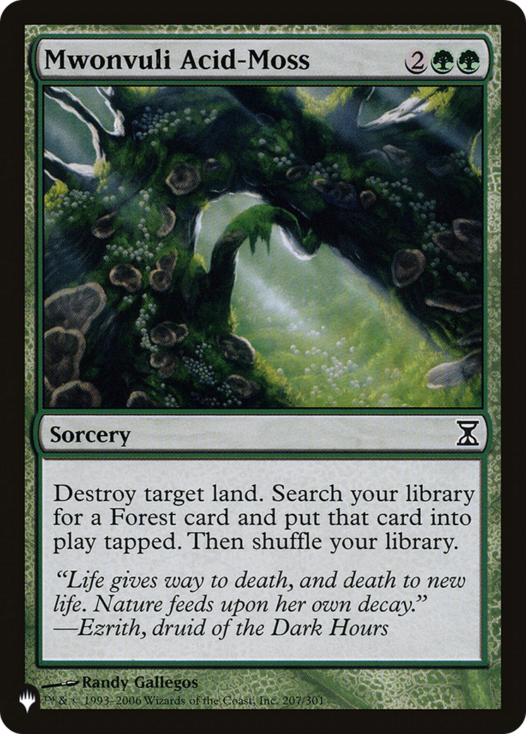 Mwonvuli Acid-Moss [The List] - Trinity Hobby
