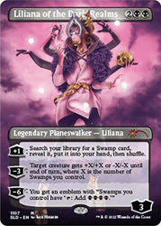 Liliana of the Dark Realms (Borderless) [Secret Lair Drop Series]