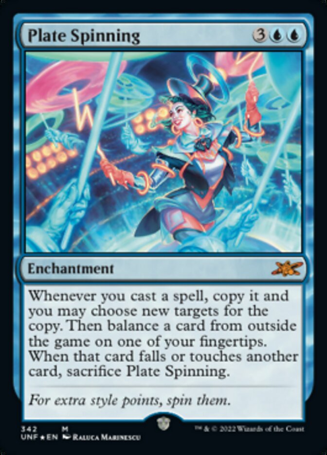Plate Spinning (Galaxy Foil) [Unfinity] - Trinity Hobby