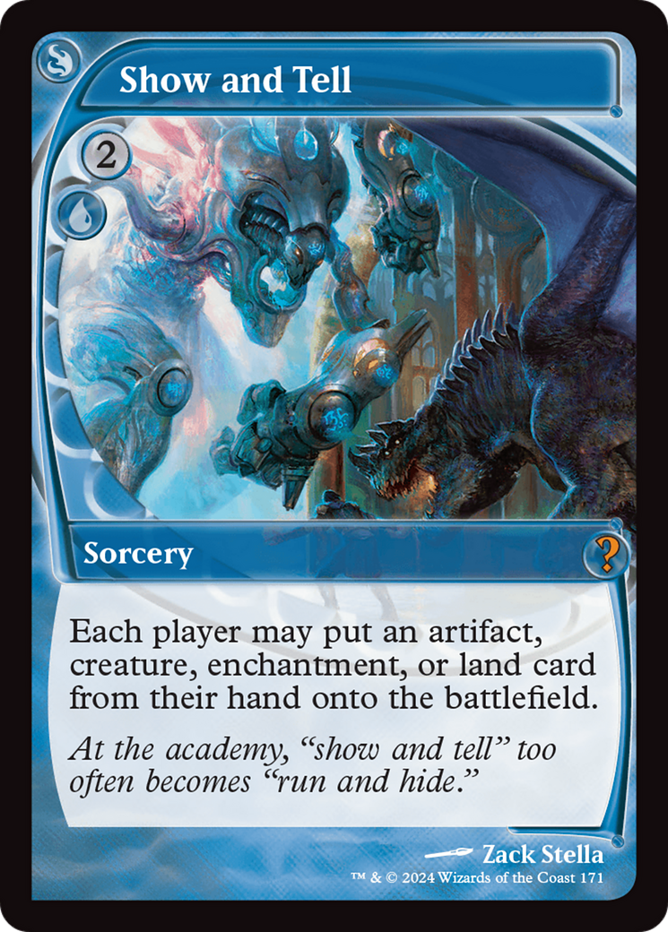 Show and Tell (Future Sight) [Mystery Booster 2] - Trinity Hobby
