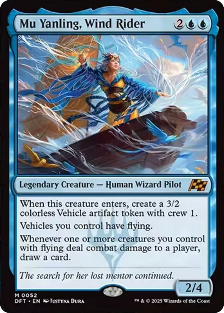 Mu Yanling, Wind Rider [Aetherdrift] - Trinity Hobby