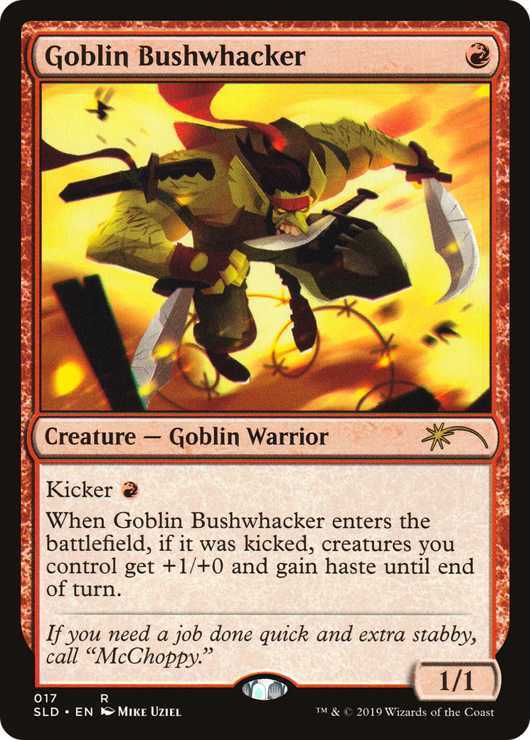 Goblin Bushwhacker [Secret Lair Drop Series] - Trinity Hobby