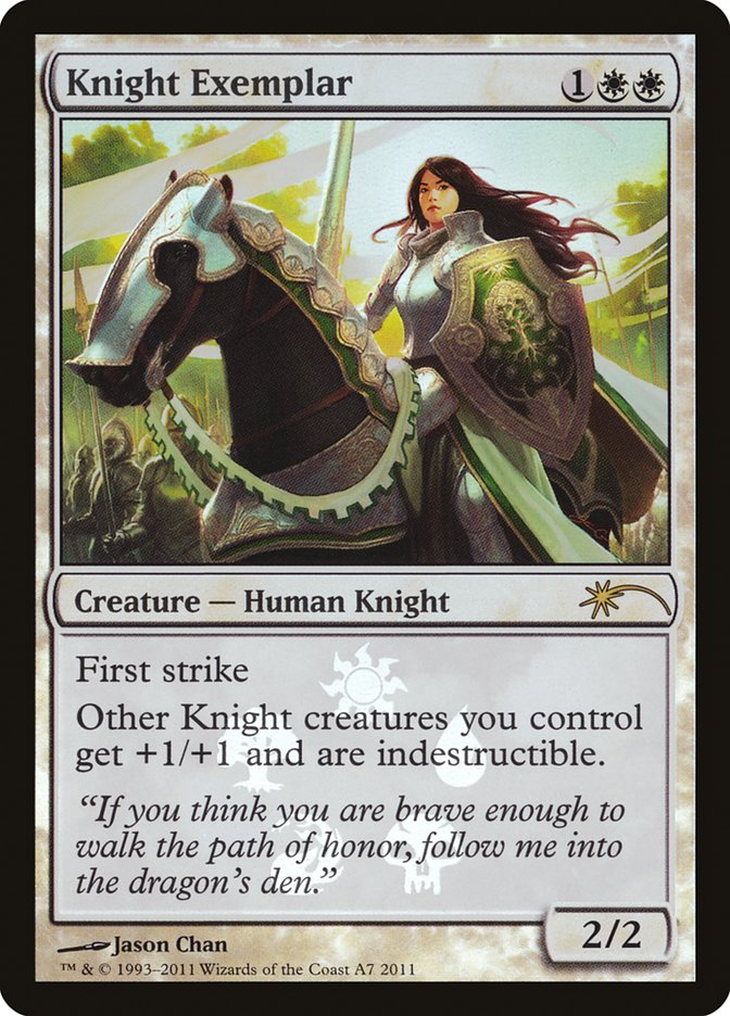 Knight Exemplar [Resale Promos] - Trinity Hobby