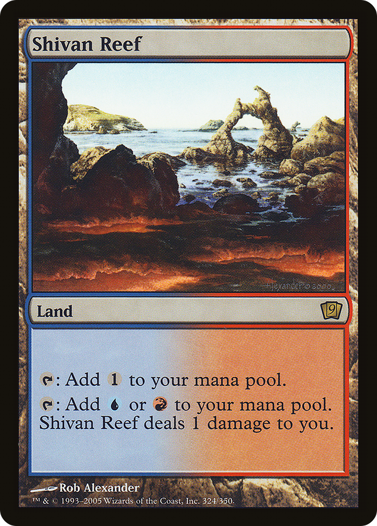 Shivan Reef [Ninth Edition] - Trinity Hobby