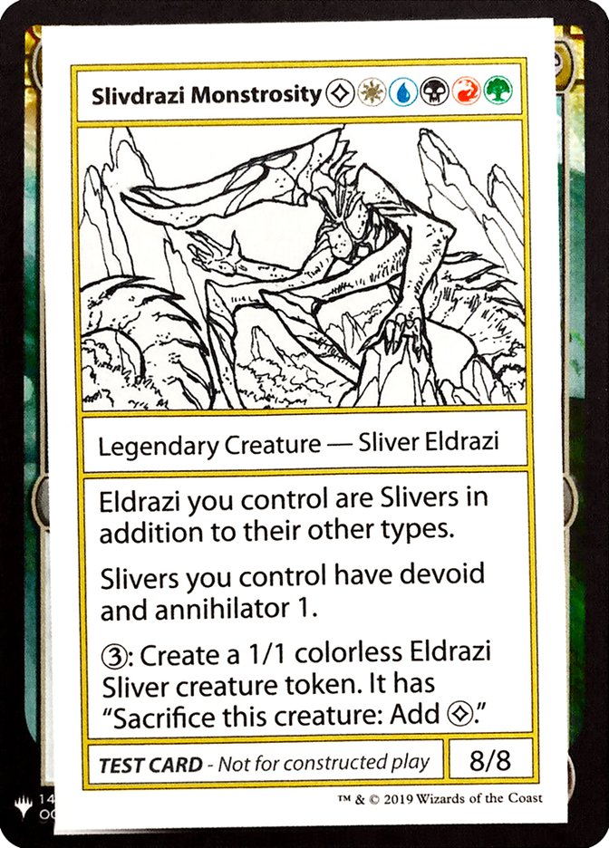 Slivdrazi Monstrosity [Mystery Booster Playtest Cards] - Trinity Hobby