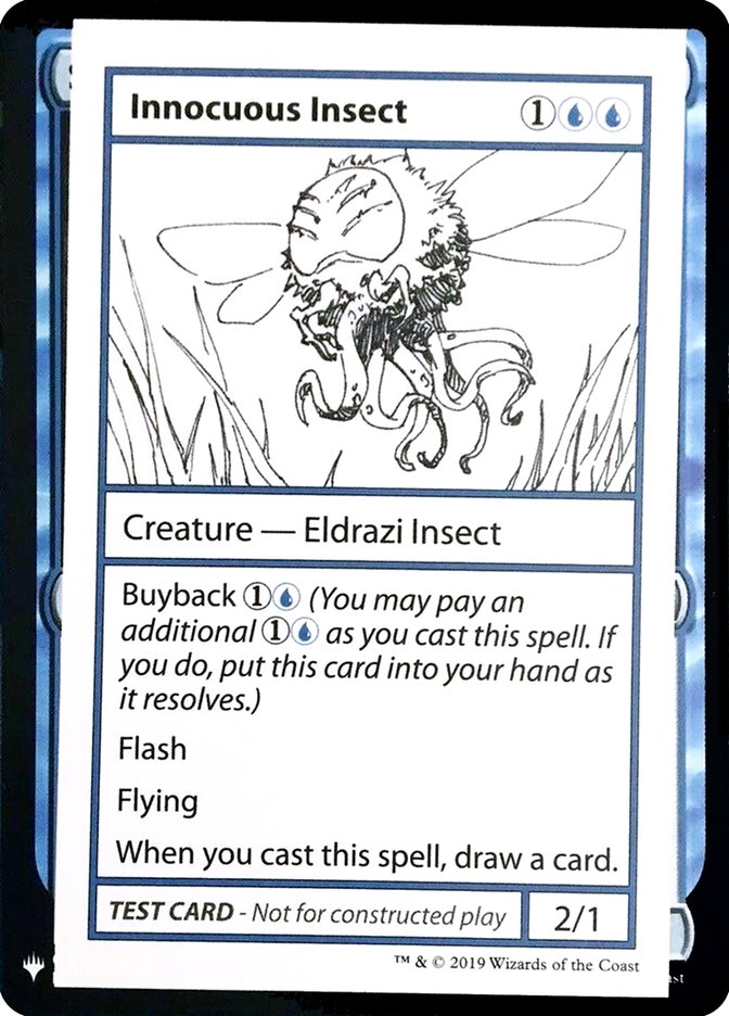 Innocuous Insect [Mystery Booster Playtest Cards] - Trinity Hobby