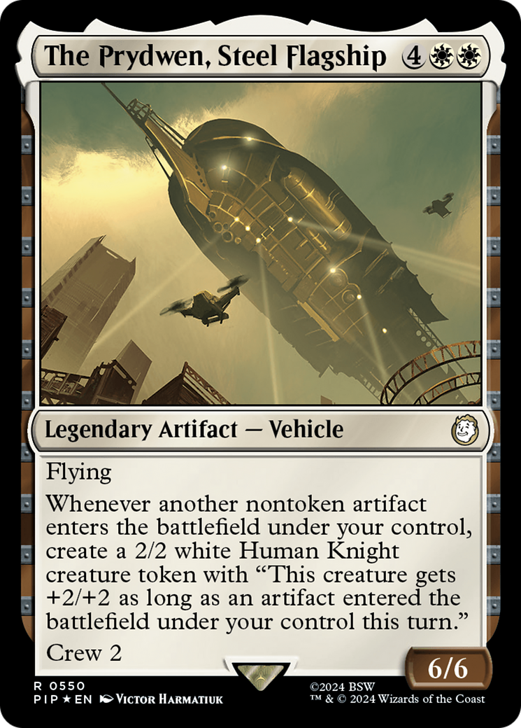 The Prydwen, Steel Flagship (Surge Foil) [Fallout] - Trinity Hobby