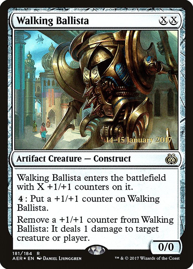 Walking Ballista [Aether Revolt Prerelease Promos] - Trinity Hobby