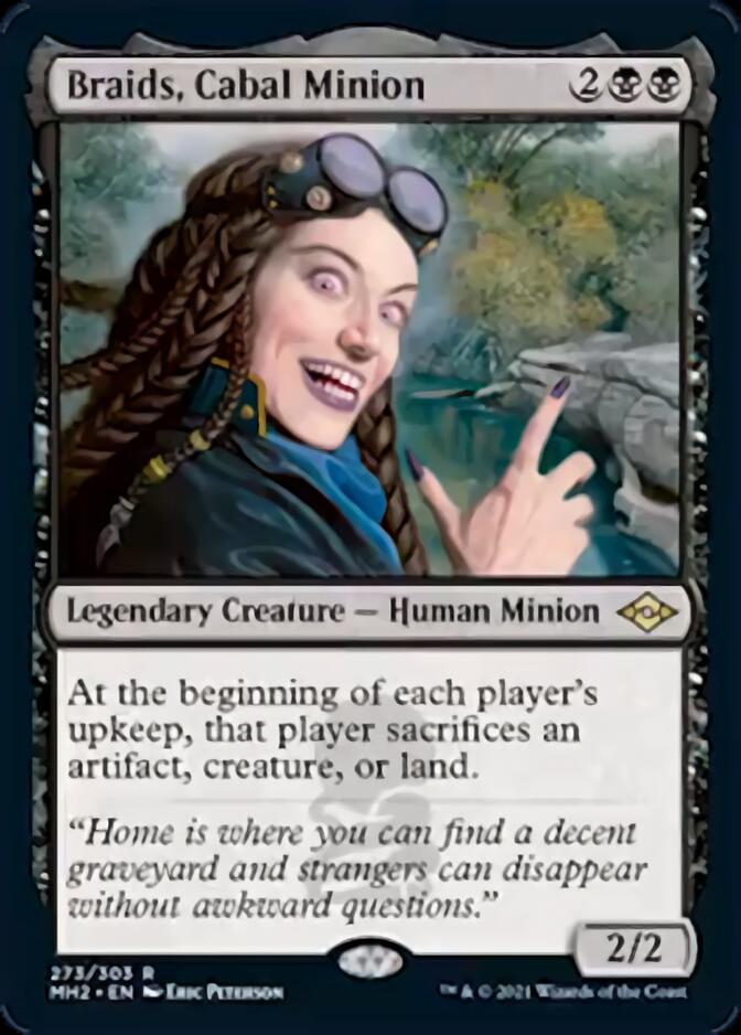 Braids, Cabal Minion (Foil Etched) [Modern Horizons 2] - Trinity Hobby