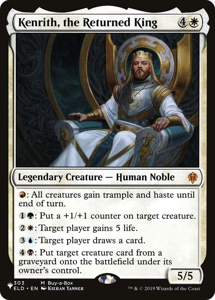 Kenrith, the Returned King [The List] - Trinity Hobby