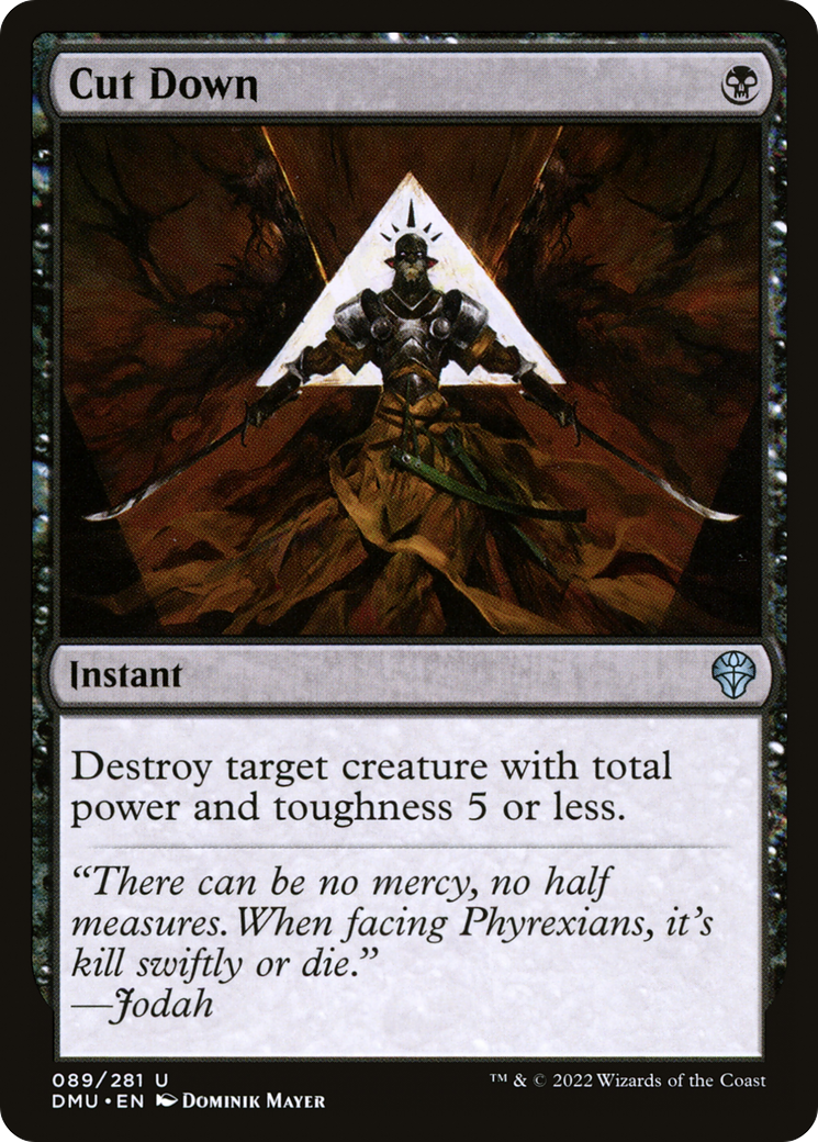 Cut Down [Dominaria United] - Trinity Hobby