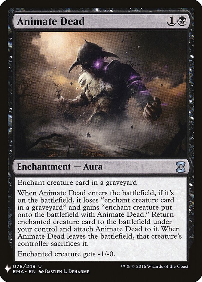 Animate Dead [Mystery Booster] - Trinity Hobby