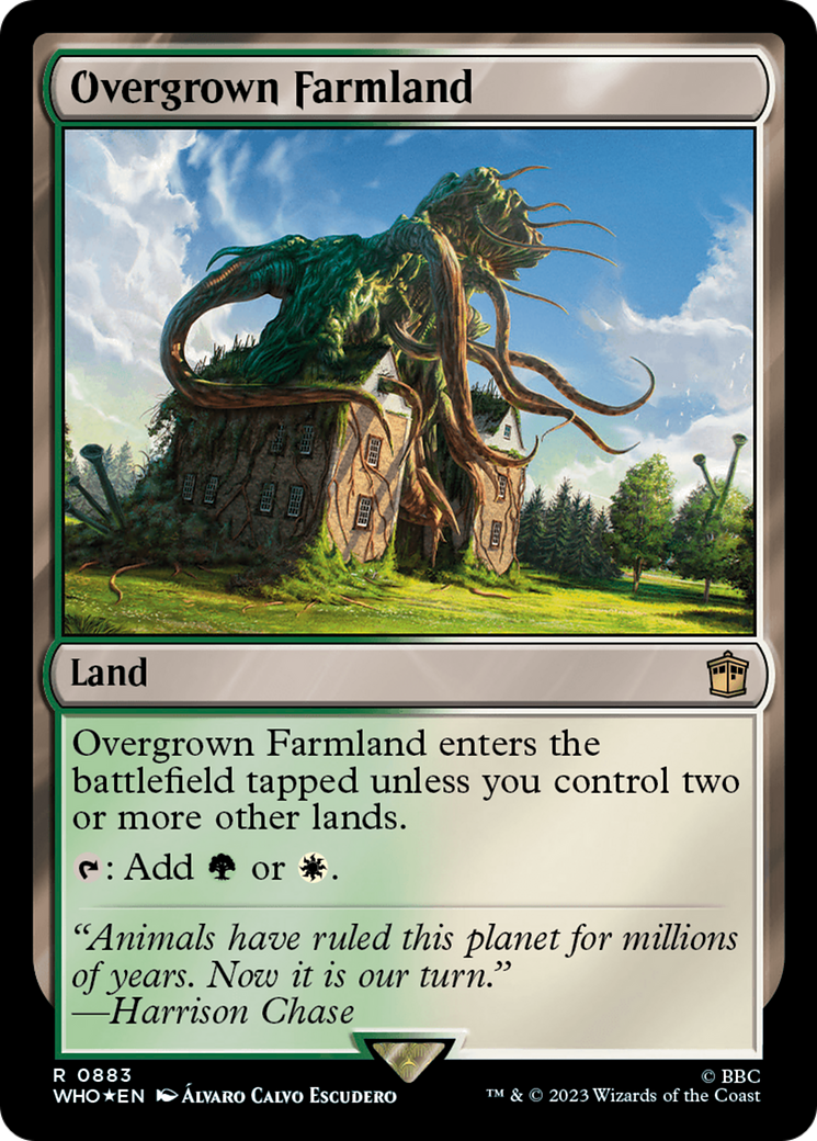 Overgrown Farmland (Surge Foil) [Doctor Who] - Trinity Hobby