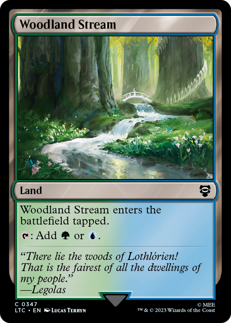 Woodland Stream [The Lord of the Rings: Tales of Middle-Earth Commander] - Trinity Hobby