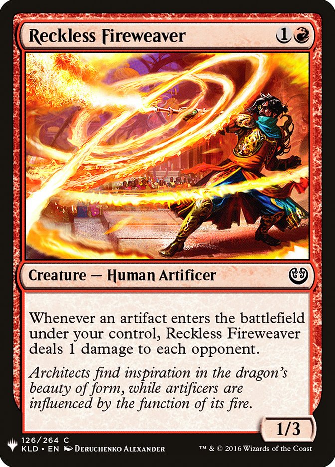 Reckless Fireweaver [Mystery Booster] - Trinity Hobby