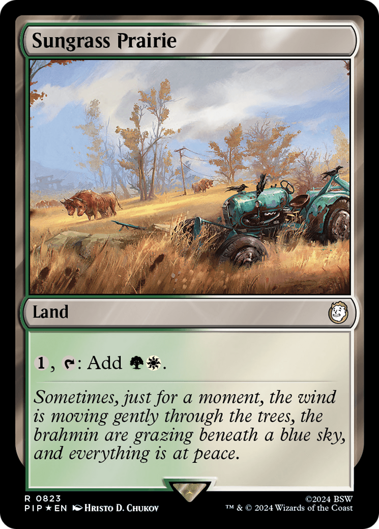 Sungrass Prairie (Surge Foil) [Fallout] - Trinity Hobby