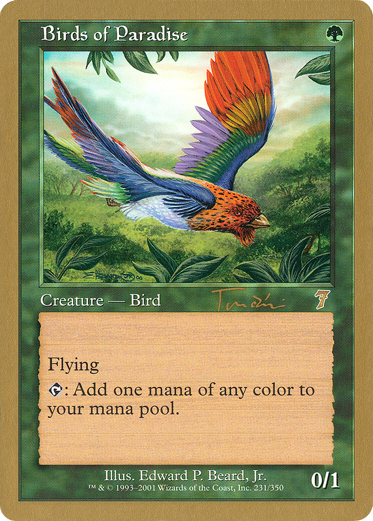 Birds of Paradise (Jan Tomcani) [World Championship Decks 2001] - Trinity Hobby