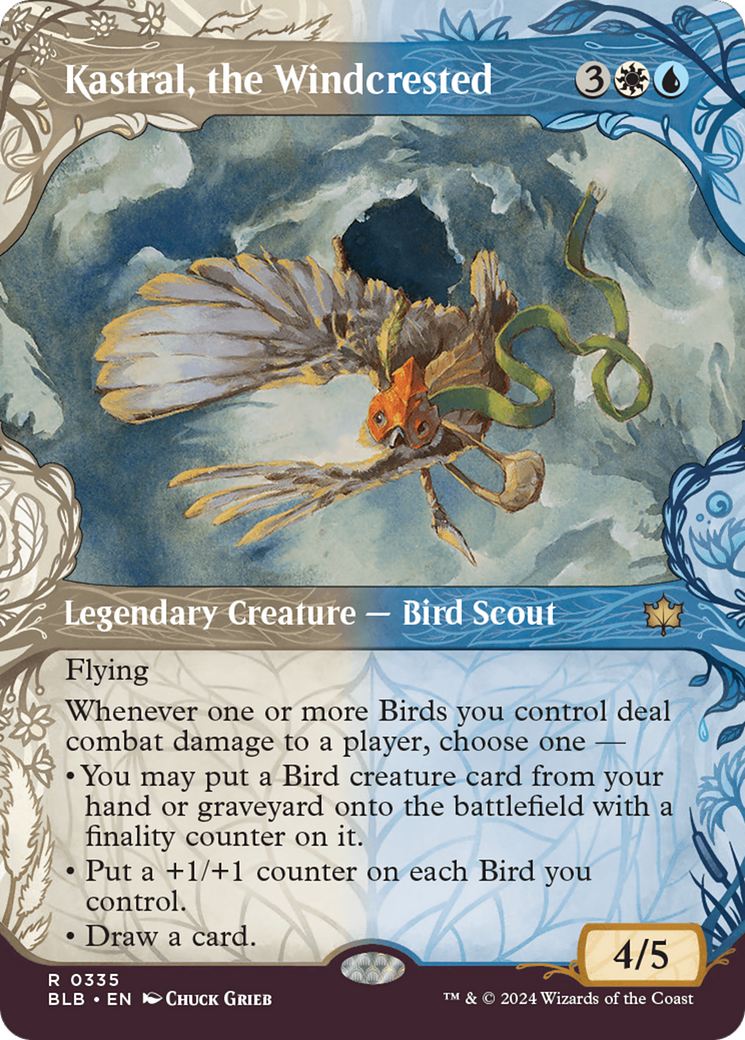 Kastral, the Windcrested (Showcase) [Bloomburrow] - Trinity Hobby