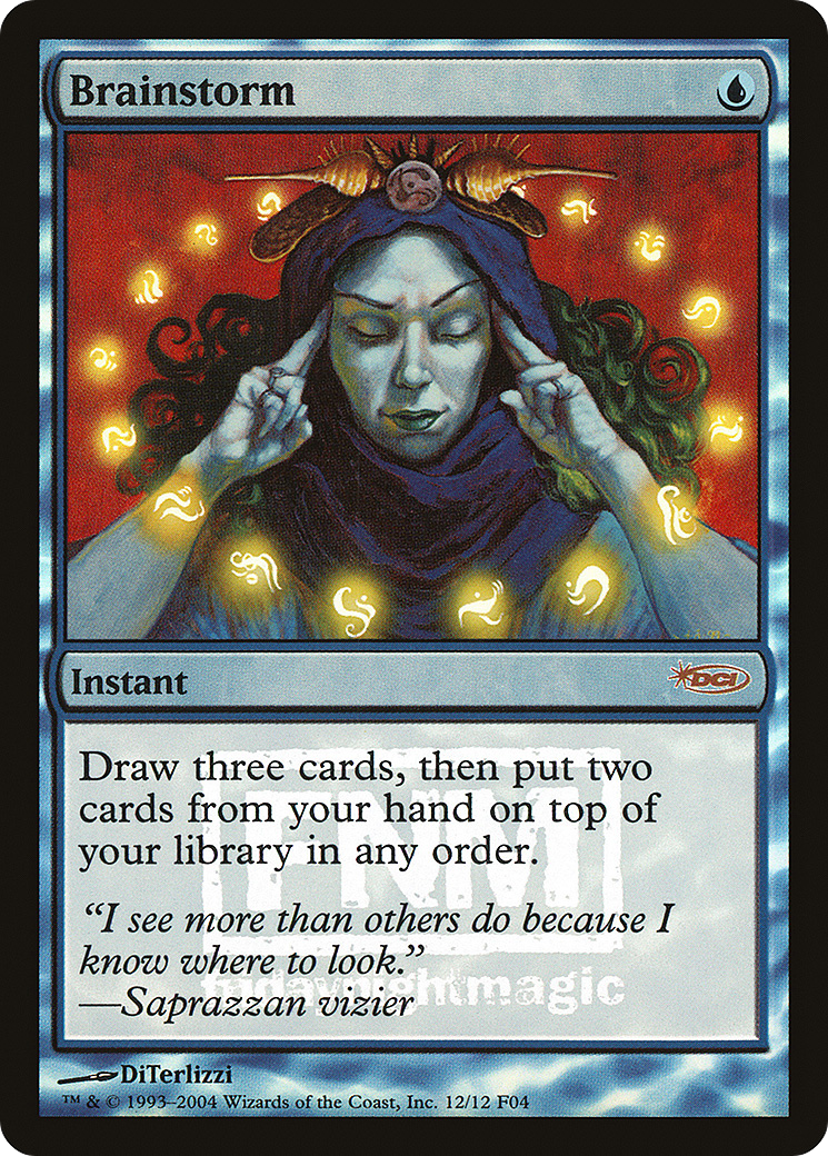 Brainstorm [Friday Night Magic 2004] - Trinity Hobby