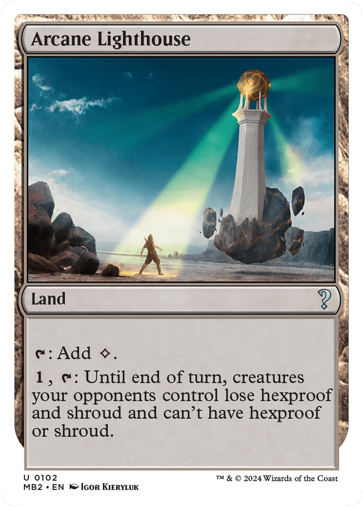 Arcane Lighthouse (White Border) [Mystery Booster 2] - Trinity Hobby