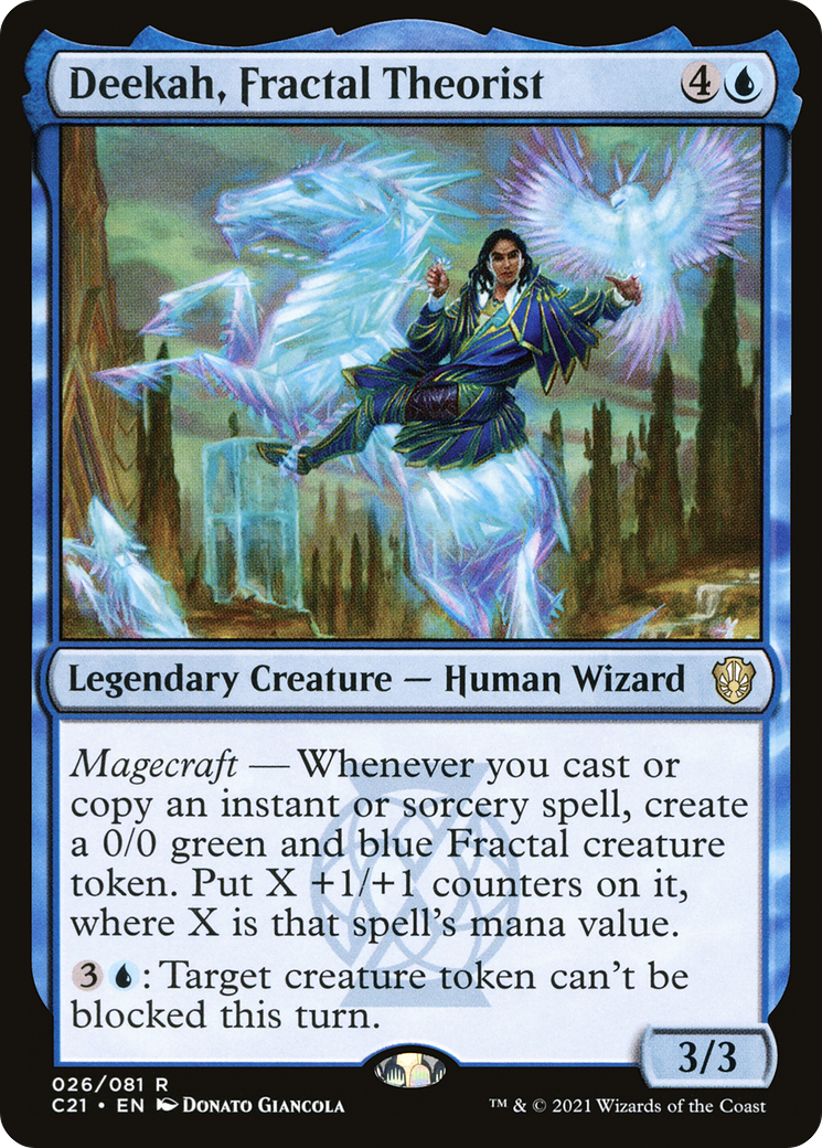 Deekah, Fractal Theorist [Commander 2021] - Trinity Hobby
